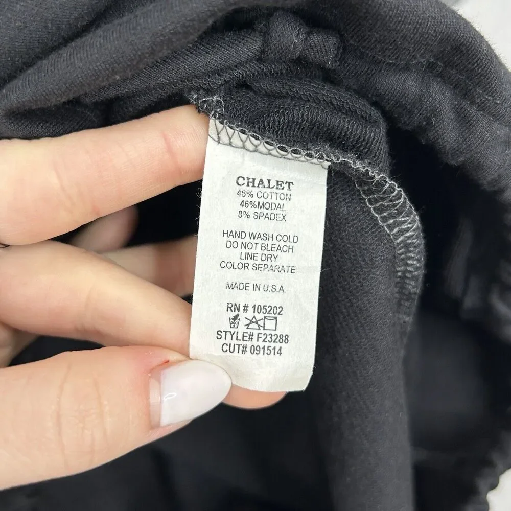 Chalet Dress Womens Medium Gray Cowl Neck‎ Loose Fit Colorblock Lagenlook Travel
